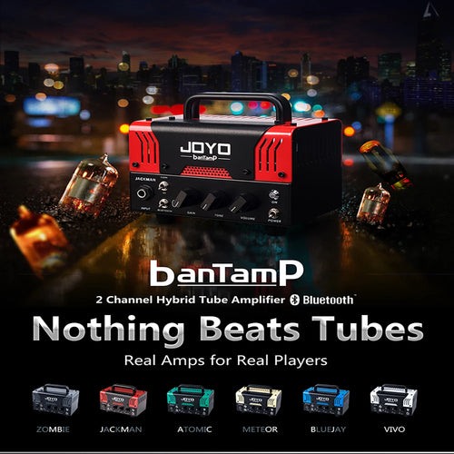 Amplificador guitarra JOYO BanTamp 20W Bluetooth recargable portátil