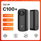 Cámara de acción SJCAM C100 Plus 4K magnética impermeable WiFi deportes