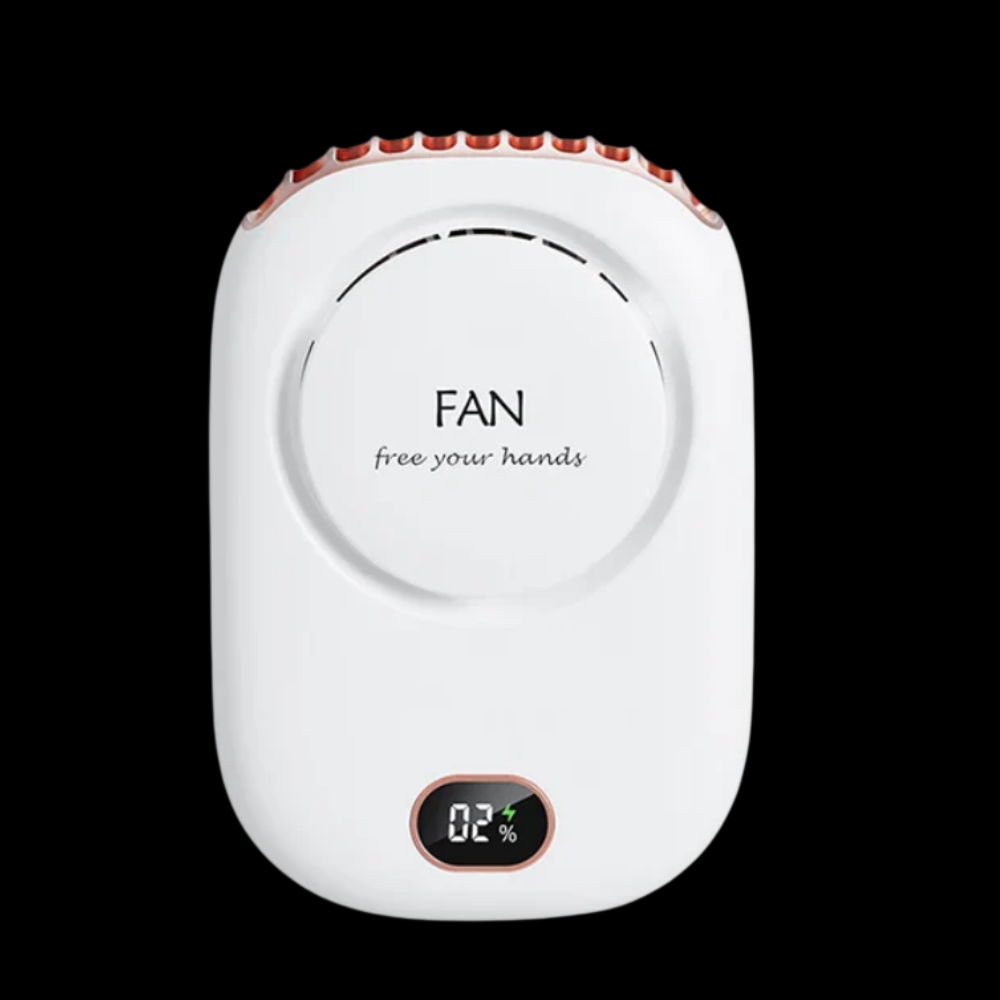 Ventilador de Cuello Portátil sin Aspas | 1800mAh | 3 Velocidades | Pantalla LED