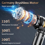 Aspiradora Portátil Inalámbrica CENRR 998000PA | Motor Brushless | USB-C