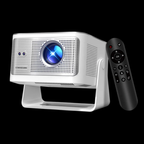 Proyector Portátil Magcubic HY350MAX 1080P Nativo Android 14 WiFi 6 fondo negro