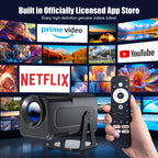 Proyector Magcubic HY320 NTV detalle puertos HDMI USB