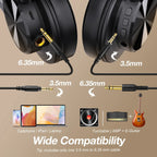 Auriculares Bluetooth OneOdio Fusion A70 | Hi-Res Audio | 72hs | DJ + Wireless