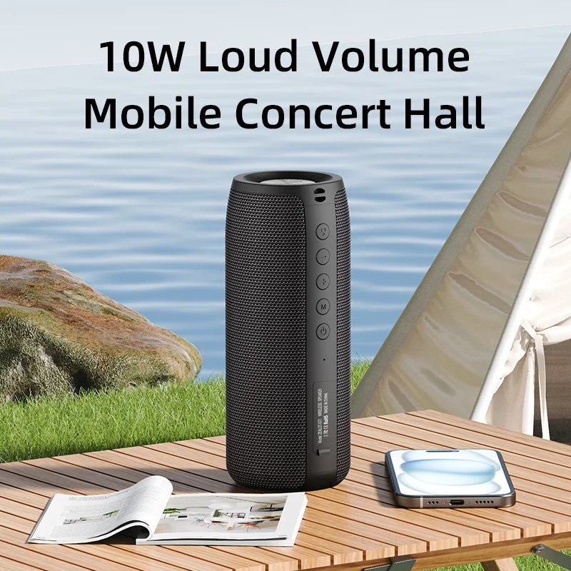 Parlante Zealot S51 sonido 360 grados exterior playa