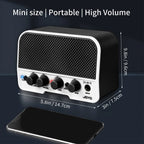 Amplificador de Guitarra Portátil JOYO JA-02 II | 5W | Bluetooth 5.0 | Recargable USB-C
