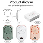 Ventilador de Cuello Portátil sin Aspas | 1800mAh | 3 Velocidades | Pantalla LED