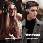 Auriculares Bluetooth OneOdio Fusion A70 | Hi-Res Audio | 72hs | DJ + Wireless