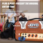 Sistema Inalámbrico para Guitarra JOYO JW-06 | 5.8GHz | Recargable | +20m