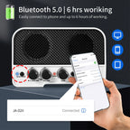 Amplificador de Guitarra Portátil JOYO JA-02 II | 5W | Bluetooth 5.0 | Recargable USB-C
