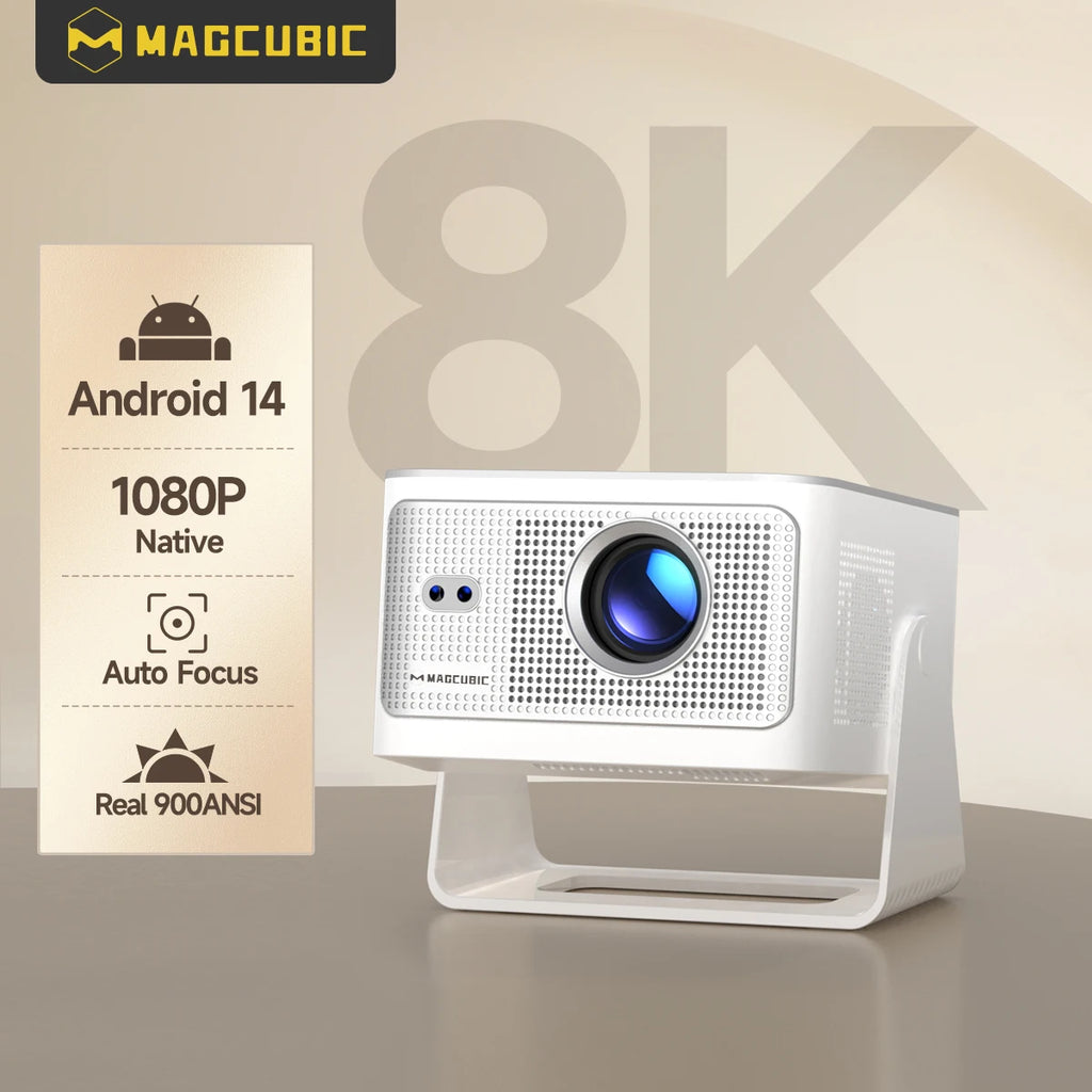 Proyector HY350MAX especificaciones tecnicas Android 14 WiFi 6