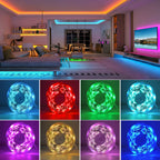 Tiras LED RGB 10m USB ambiente cine proyector televisor