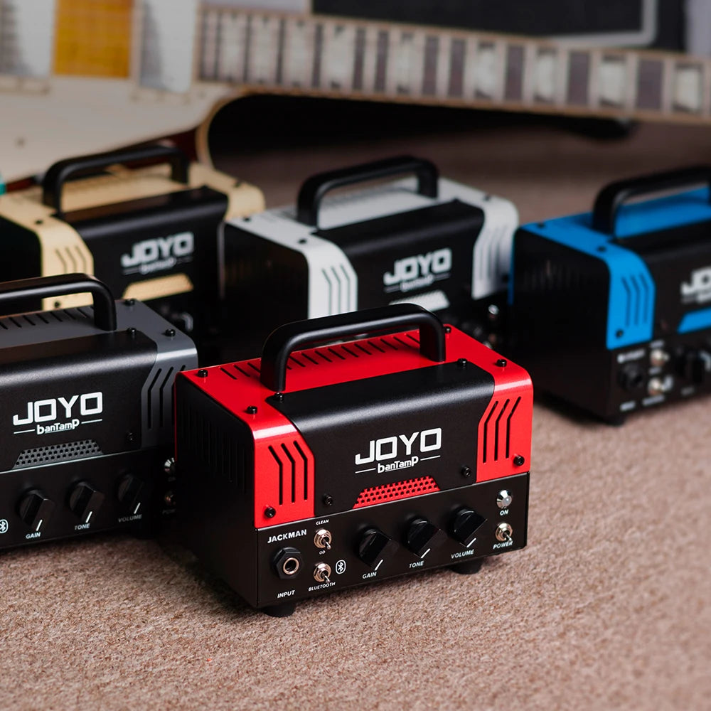 Amplificador Cabezal JOYO BanTamp | 20W | Tubo 12AX7 | Bluetooth | Portátil