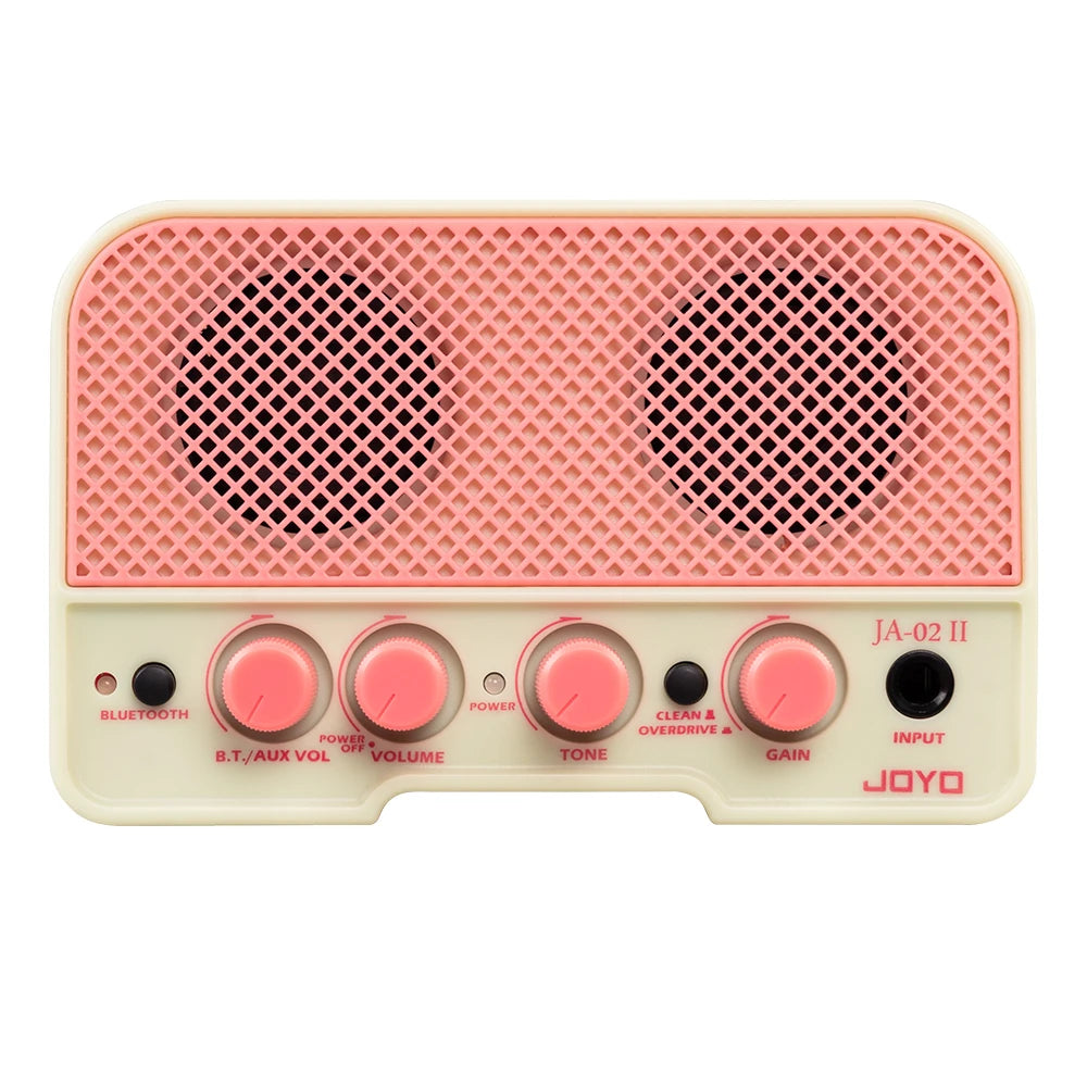 Amplificador de Guitarra Portátil JOYO JA-02 II | 5W | Bluetooth 5.0 | Recargable USB-C