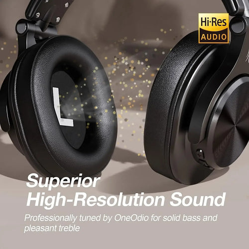 Auriculares Bluetooth OneOdio Fusion A70 | Hi-Res Audio | 72hs | DJ + Wireless