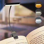 Lámpara LED clip flexible sujeta a libro para lectura nocturna